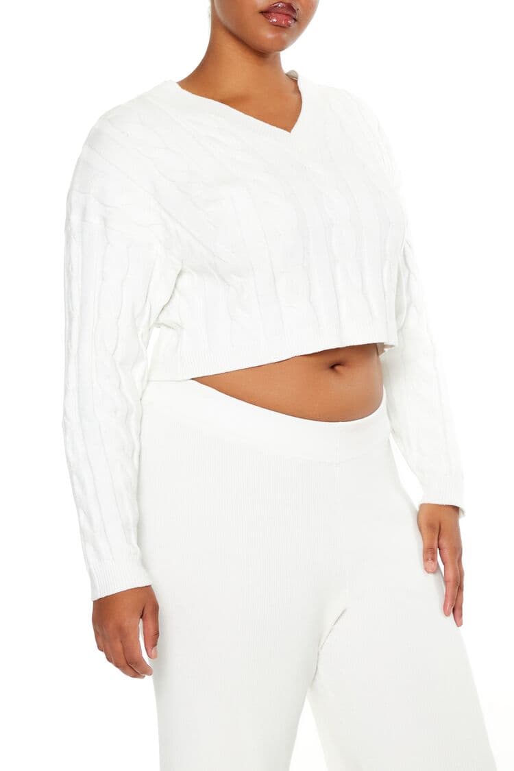 Plus Size Crop Kazak