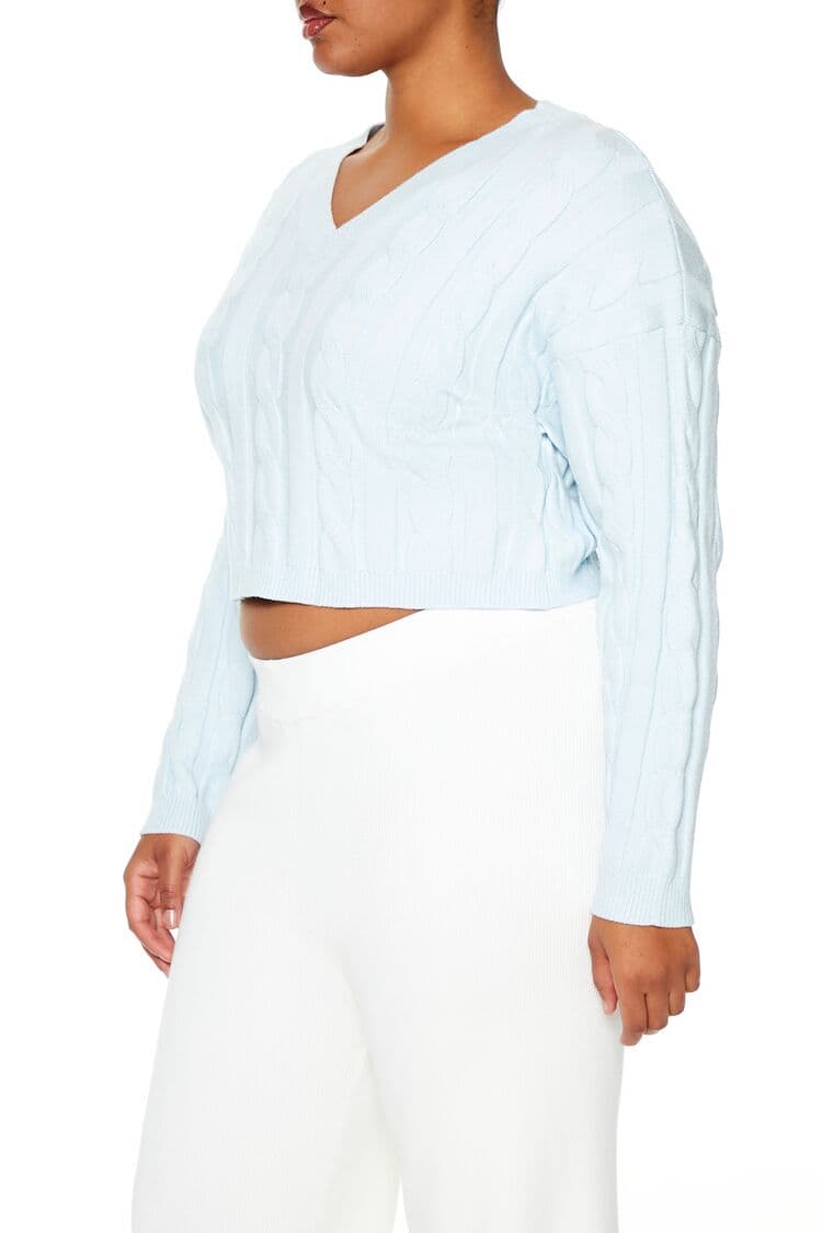 Plus Size Crop Kazak