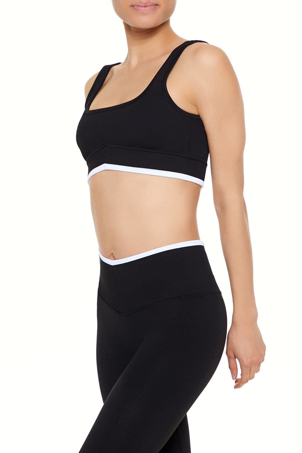 Dikişsiz İki Renkli Sporcu Sütyeni